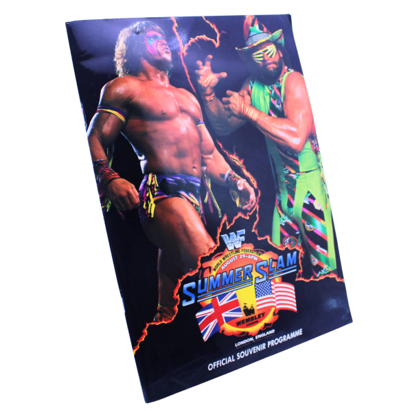 WWF Souvenir Programm SummerSlam Wembley 1992